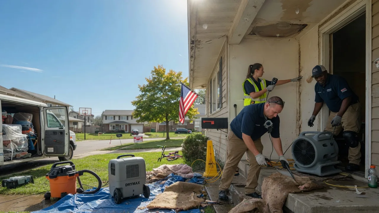 Water Damage Restoration in Tow, TX near me